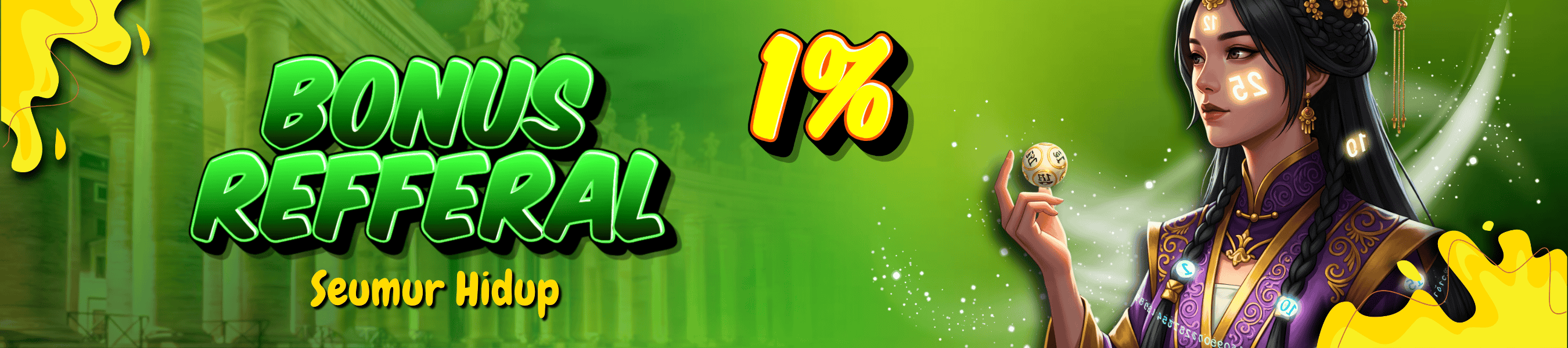 Bonus Refferal Seumur Hidup Pamanslot